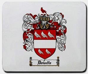 Dowdle coat of arms mouse pad