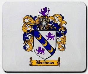 Barbosa coat of arms mouse pad
