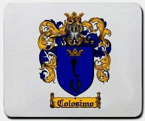 Colosimo coat of arms mouse pad