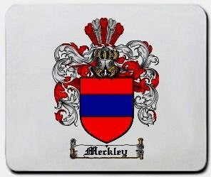 Meckley coat of arms mouse pad