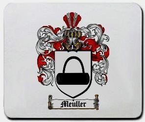 Meuller coat of arms mouse pad