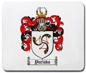 Yurisko coat of arms mouse pad