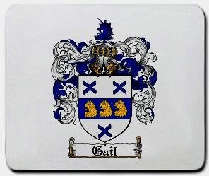 Gail coat of arms mouse pad