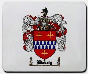 Blakely coat of arms mouse pad