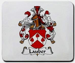 Lauber coat of arms mouse pad
