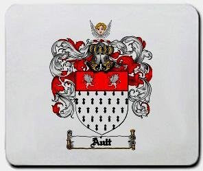 Ault coat of arms mouse pad