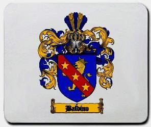 Baldino coat of arms mouse pad