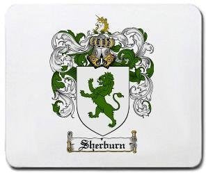 Sherburn coat of arms mouse pad