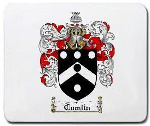 Tomlin coat of arms mouse pad