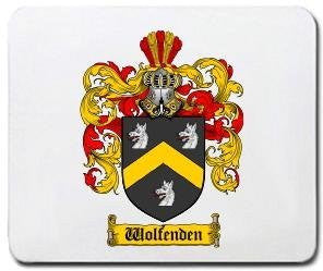 Wolfenden coat of arms mouse pad