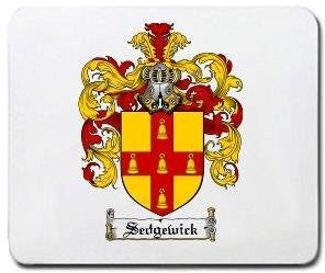 Sedgewick coat of arms mouse pad