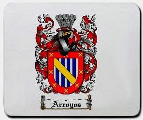 Arroyos coat of arms mouse pad