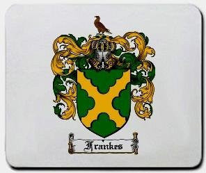 Frankes coat of arms mouse pad