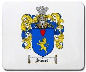 Sivret coat of arms mouse pad