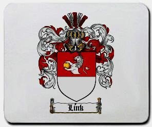 Link coat of arms mouse pad