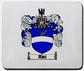 Asci coat of arms mouse pad