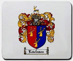 Lewinson coat of arms mouse pad