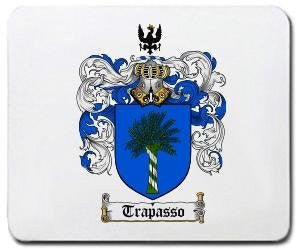 Trapasso coat of arms mouse pad