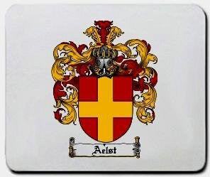 Aelst coat of arms mouse pad