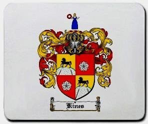 Kines coat of arms mouse pad