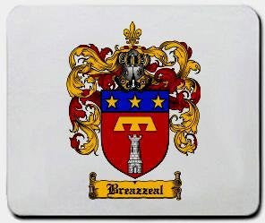 Breazzeal coat of arms mouse pad