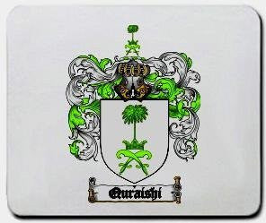 Quraishi coat of arms mouse pad