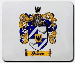 Dalson coat of arms mouse pad