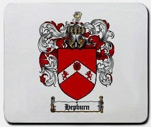 Hepburn coat of arms mouse pad