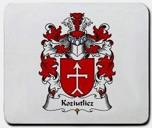 Koziutlicz coat of arms mouse pad