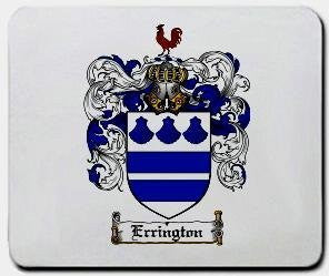 Errington coat of arms mouse pad