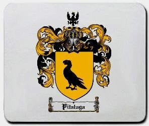 Pitaluga coat of arms mouse pad