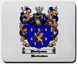 Benthusen coat of arms mouse pad