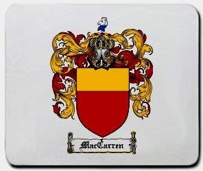 Maccarren coat of arms mouse pad