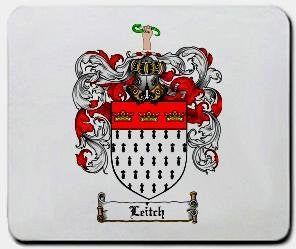 Leitch coat of arms mouse pad