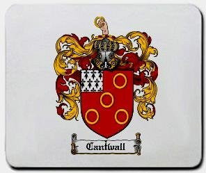 Cantwall coat of arms mouse pad