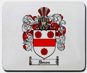 Denon coat of arms mouse pad