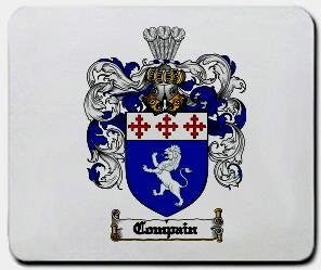 Compain coat of arms mouse pad