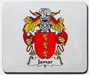 Jamar coat of arms mouse pad