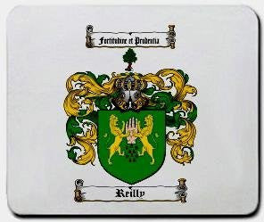 Reilly coat of arms mouse pad