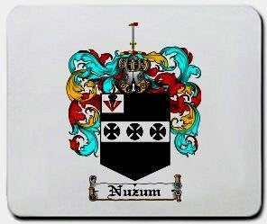 Nuzum coat of arms mouse pad