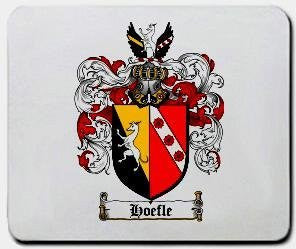 Hoefle coat of arms mouse pad