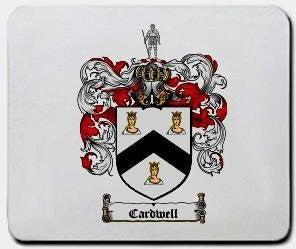 Cardwell coat of arms mouse pad