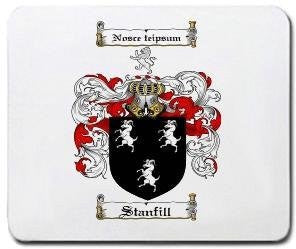 Stanfill coat of arms mouse pad