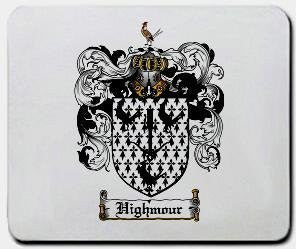Highmour coat of arms mouse pad