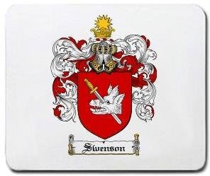 Swenson coat of arms mouse pad