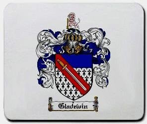 Gladewin coat of arms mouse pad