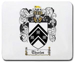 Thurles coat of arms mouse pad