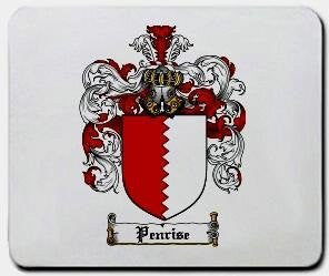 Penrise coat of arms mouse pad