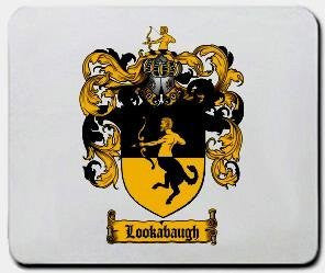 Lookabaugh coat of arms mouse pad