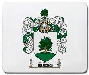 Waltrich coat of arms mouse pad